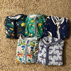 Little sleepies 18-24m zippies bundle
